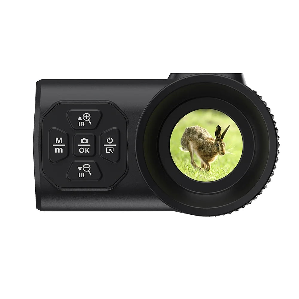 NV4500 4K UHD Infrared Night Vision Monoculars Googles Head-Mounted Mini Digital Tactical Telescope Camera for Hunting Camping
