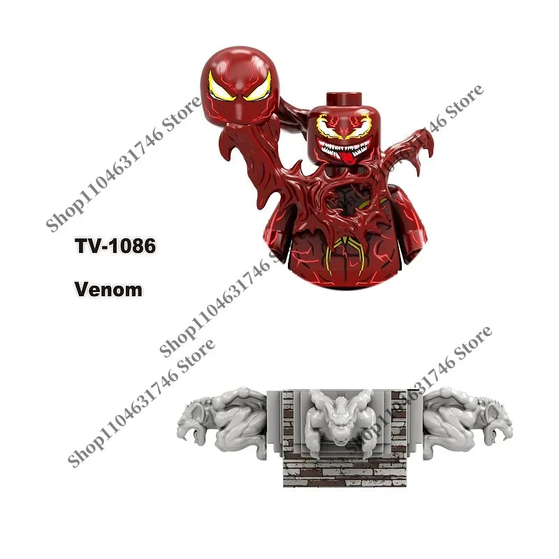 Marvel Mini assembly brick toys The Fantastic Four Superhero Building block Silver Surfer Galactus doll block toys party gifts