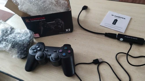 2025 New Video Game Console Double Wireless Controller Game Stick Retro Game Console 4K HD 128G 40000 Games 2.4G For PSP PS1 GBA