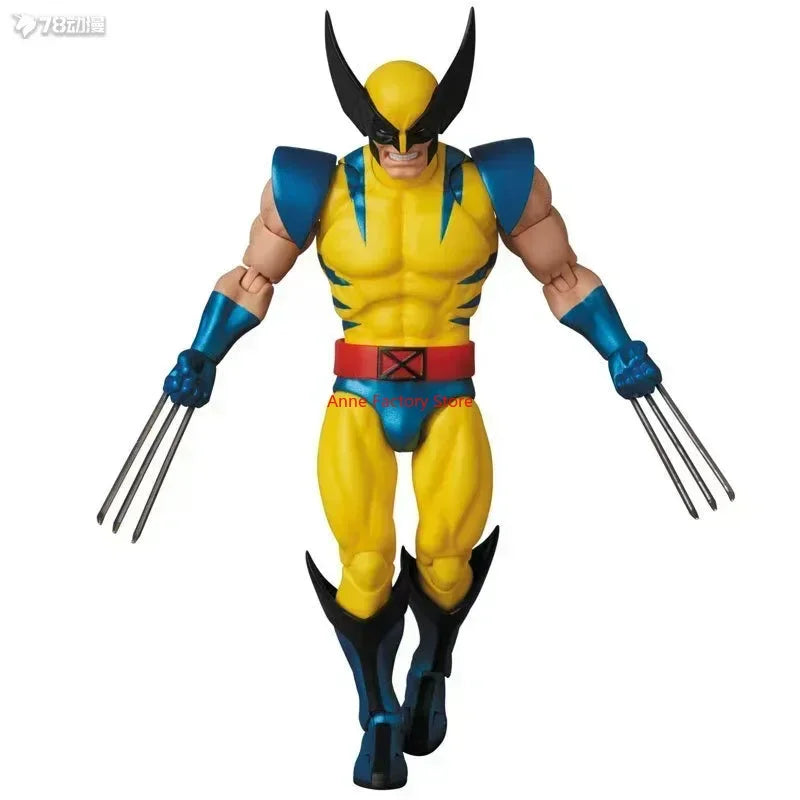 New Ct Toys Wolverine Action Figure MAFEX No.096 Anime Figures X-Men Figurine Deadpool Wolverine PVC Statue Ornament Model Toys