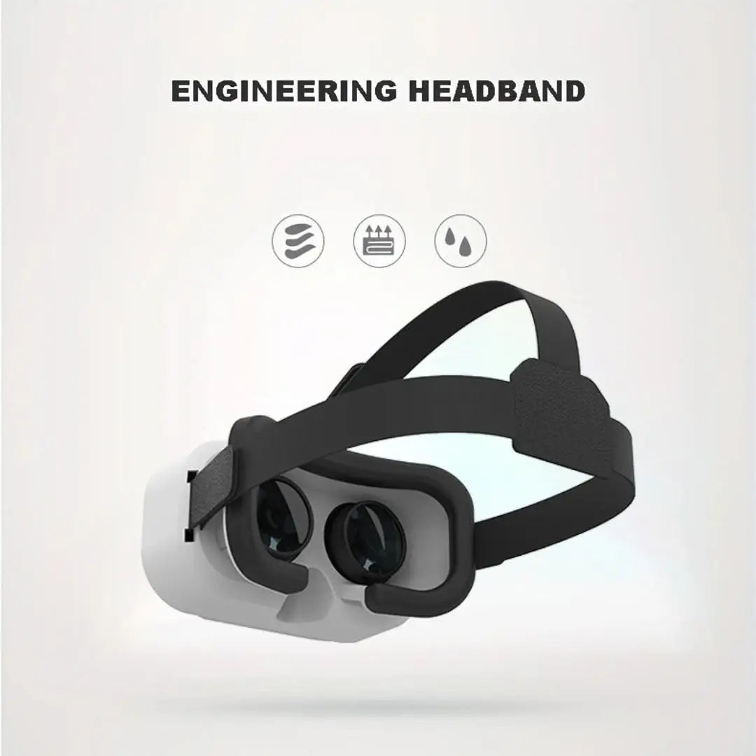 3D VR  G05A Glasses Headset Headmounted Virtual Reality Adjustable VR Glasses for 4.76inches Android And IOS Smart Phones
