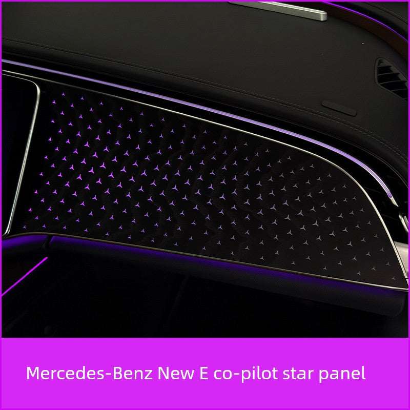 24 Mercedes-Benz E300L Luminous Turbine Air Outlet Ambience Light E260l Luminous Cover Ambience Light Rotate Treble