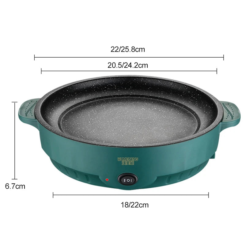 Electric MultiCooker Frying Pan
