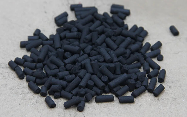 500g Fish Tank Activated Carbon Cylindrical Shape Pellets Aquarium Koi Pond Reef Filter Canister Filter Water Purification