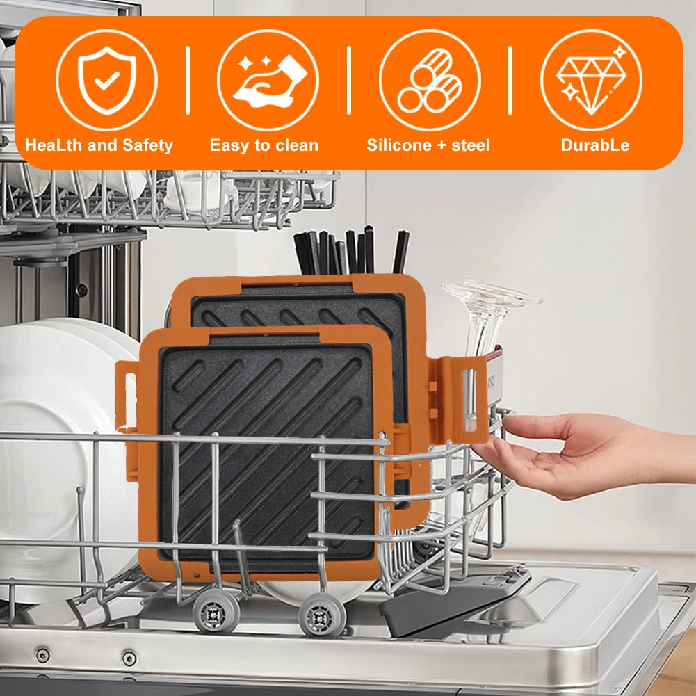 Microwave Toastie Maker No Electricity Microwave Sandwich Maker Time Saving Microwavable Toast Maker for Fast Breakfast