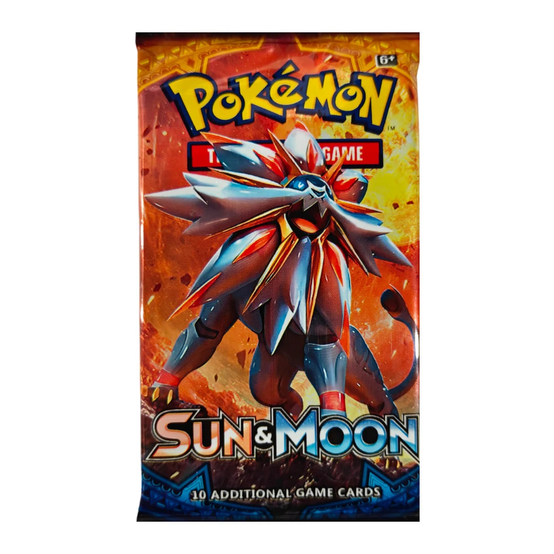 Pokemon TCG Sun & Moon Booster Box Sealed Trading Card Lunala Solgaleo Incineroar Decidueye Anime Collectible Collection Gift