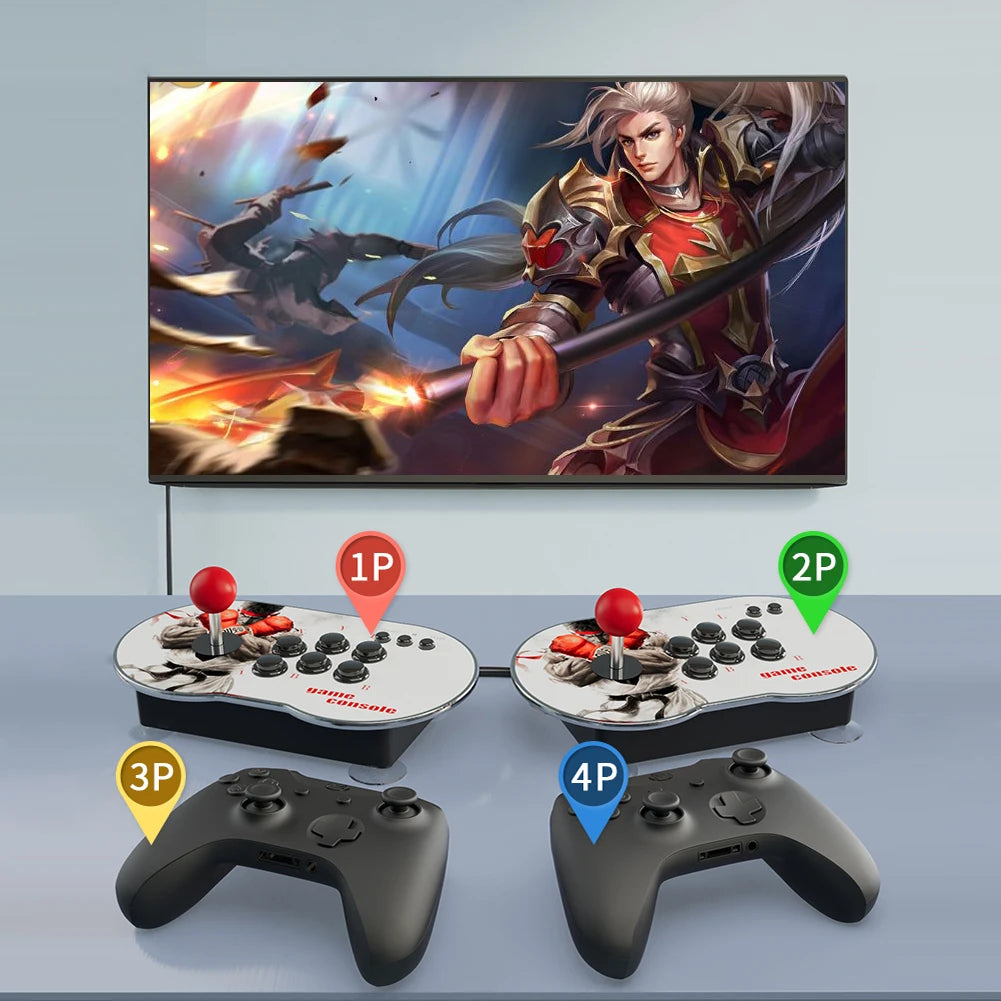 Dual Controller Joystick MT6 10000+ Games HD Video Arcade Game Console HDMI-compatible TV Game Player