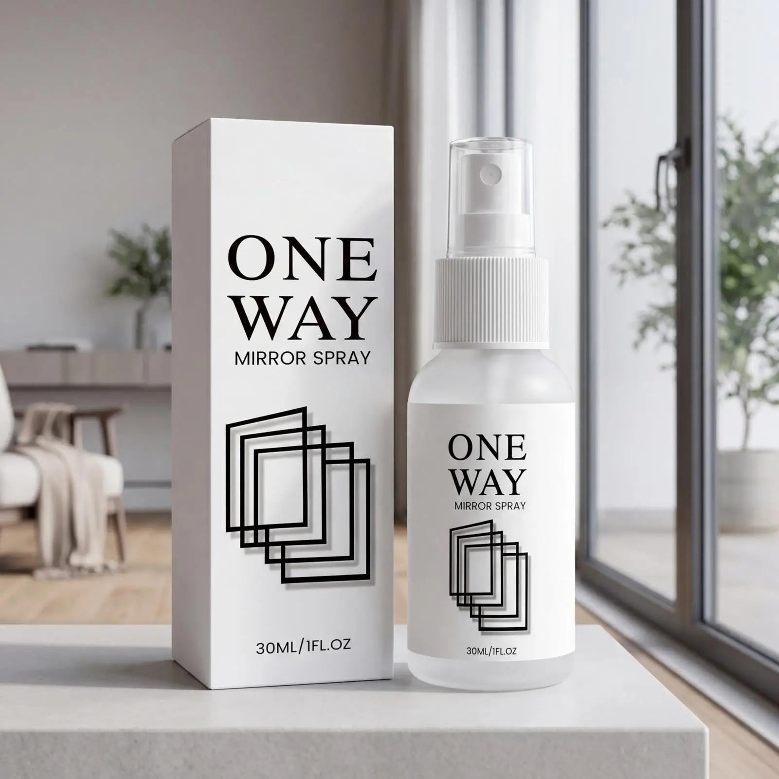 30ml Window Spray Instant Anti-Glare Coating Liquid Home Reflective Window Tint Spray For Home Kitchen Bedroom Bathroom Office
