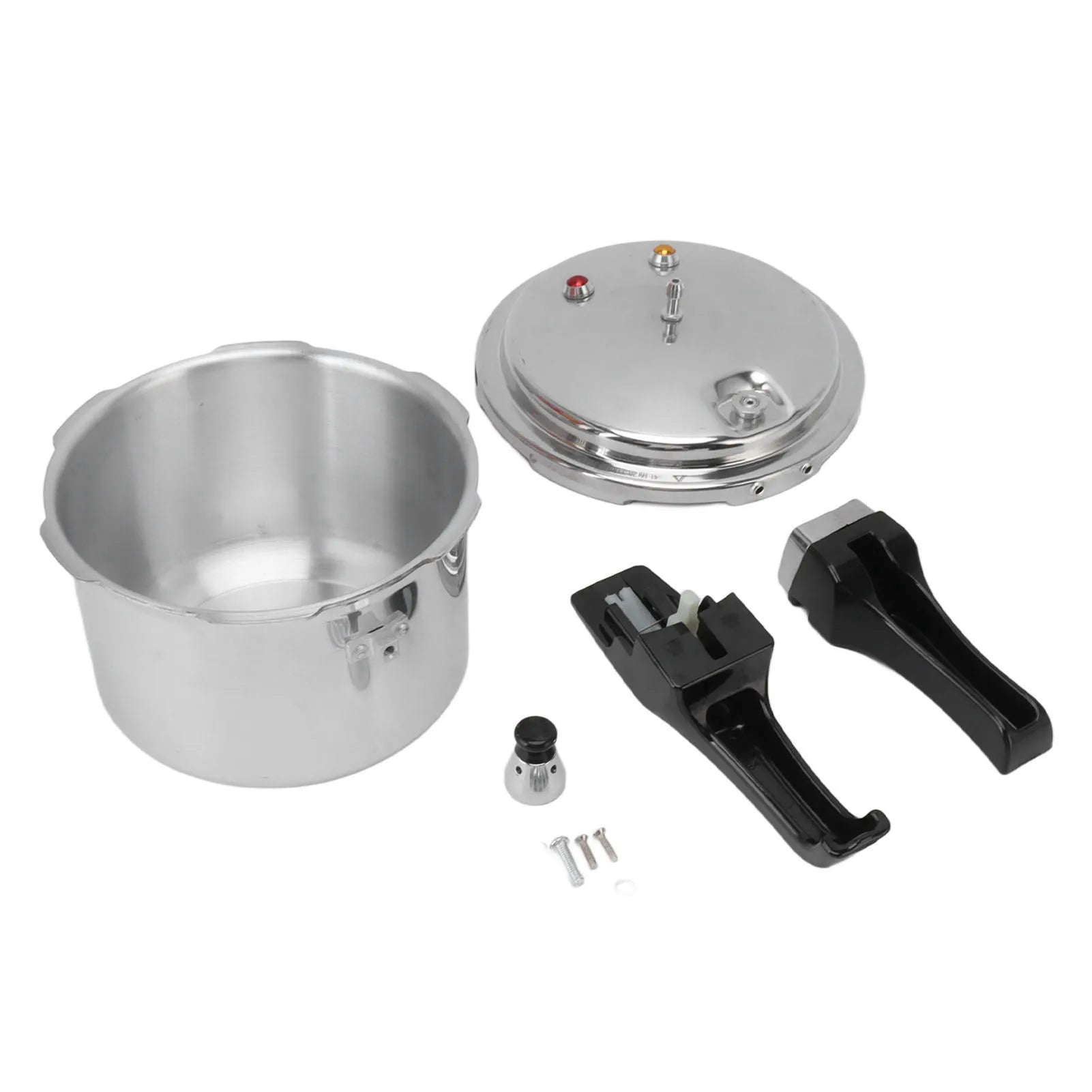 3 Liter Aluminium Alloy Pressure Cooker 18cm Bottom 3L Mini Pressure Cooker for Gas Stove 3L Aluminium Alloy Pressure Cooker
