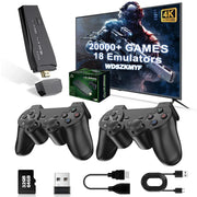 Built-in 20000+ Games Retro Handheld Game Player NEW Video Game Console 64G 4K TV Game Stick 2.4G Wireless Controller Gamepad