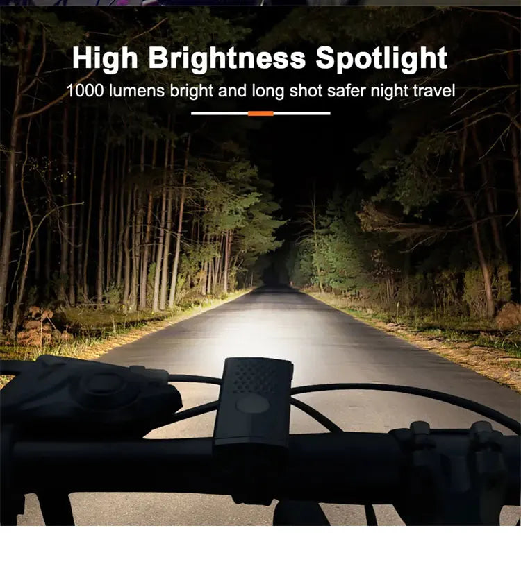 USB Rechargeable Bike Light Front Light Red Taillight Easy to Install 3 Modes Bicycle Accessories for the Bicycle