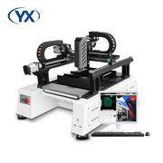 New SMT Machine 2024 SMT220 Desktop Pcb Pick And Place Machine 2 Head 40 Feeder SMD Chip Placement For Pcb Assembly