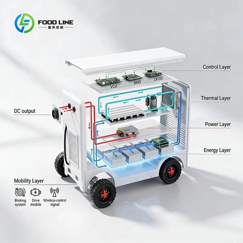 Portable Charging  Station with Battery