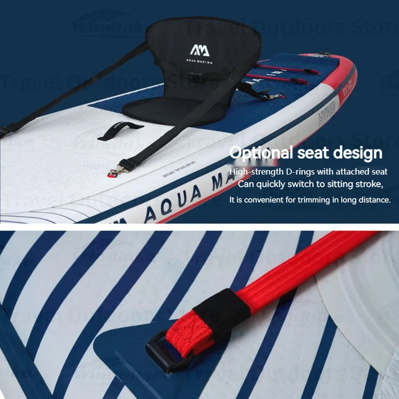 AQUA MARINA HYPER Surf Board Inflatable Stand-Up Inflatable Surfboard Water Sports SUP Board Longboard Boat Dinghy Raft 350cm