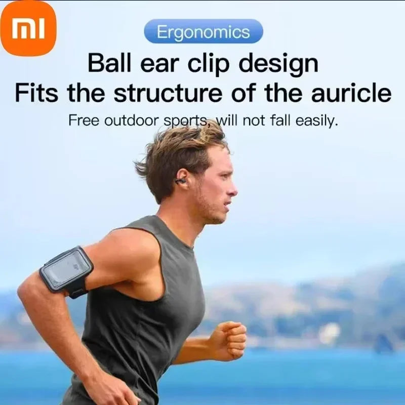 XIAOMI T7500 Bluetooth Earphones Bone Conduction Stereo Sports Life Waterproof Earphones with Microphone for Gaming and Music