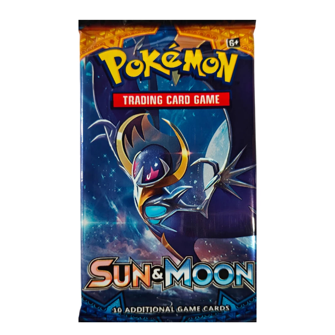 Pokemon TCG Sun & Moon Booster Box Sealed Trading Card Lunala Solgaleo Incineroar Decidueye Anime Collectible Collection Gift