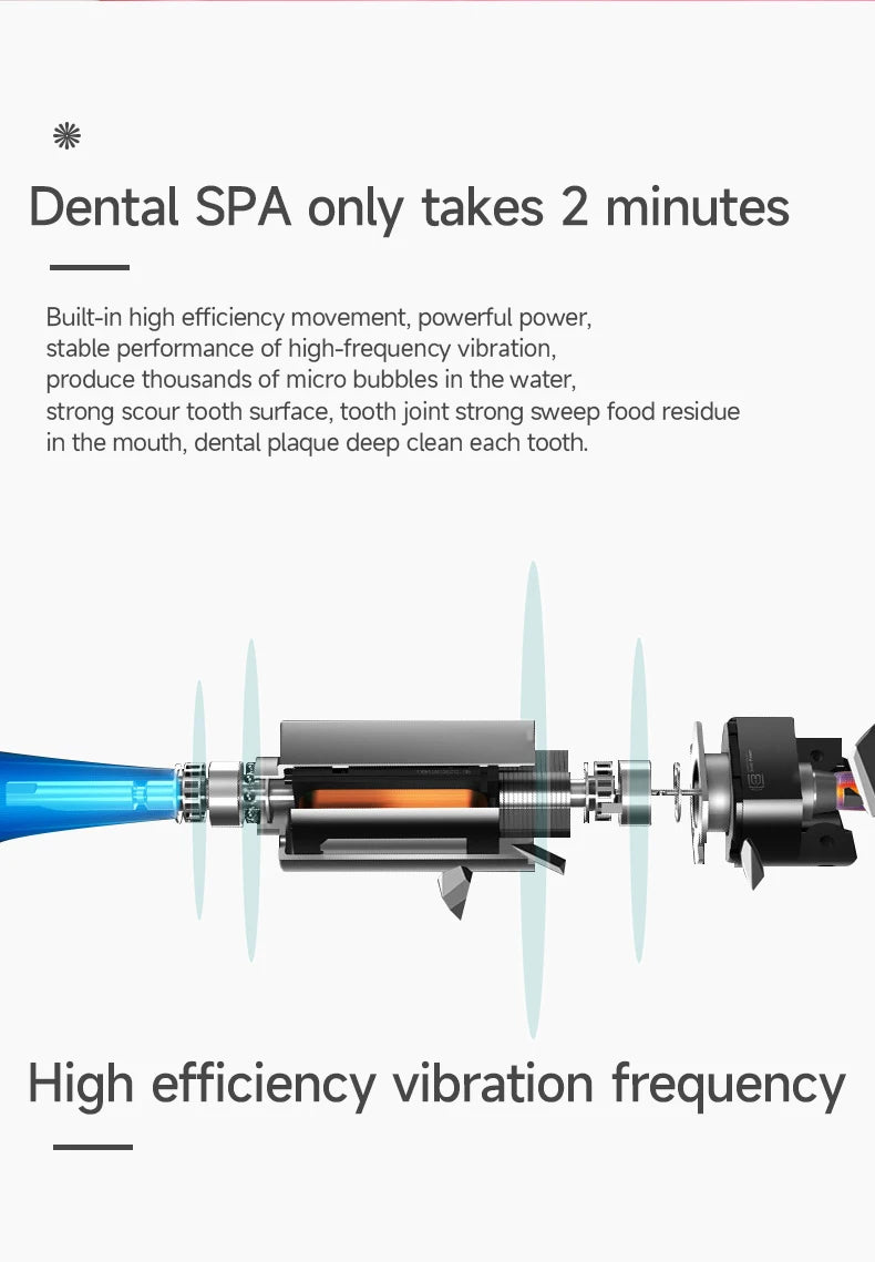 Maintain a bright smile with this electric toothbrush for adults—offering effective cleaning, easy handling, and advanced brushing technology!