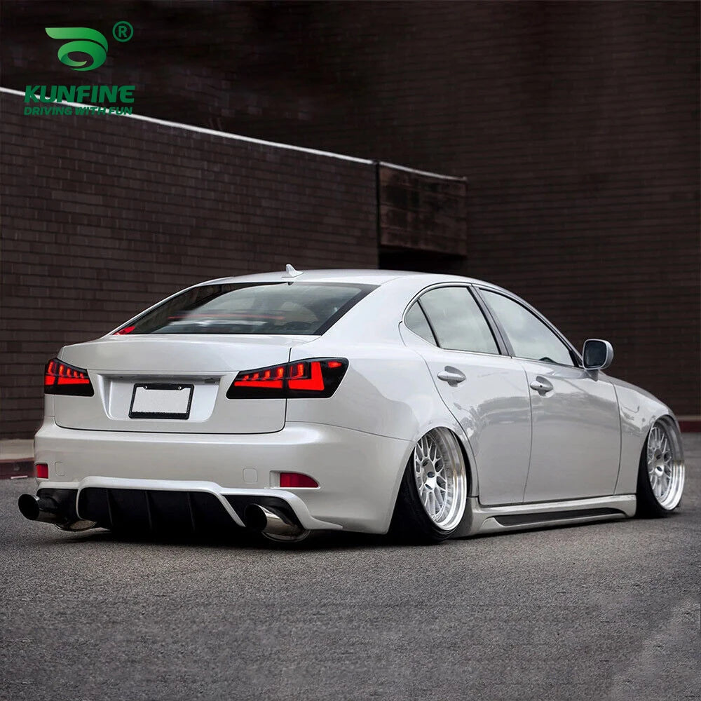 Pair Of Car Tail Light Assembly For LEXUS IS250 IS300 IS350 ISF 2006-2012 LED Brake Signal light Car led Tail light Tuning Parts