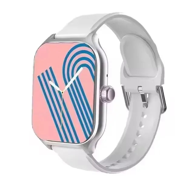Stay connected and stylish with this versatile smartwatch compatible with both Android and iOS devices!