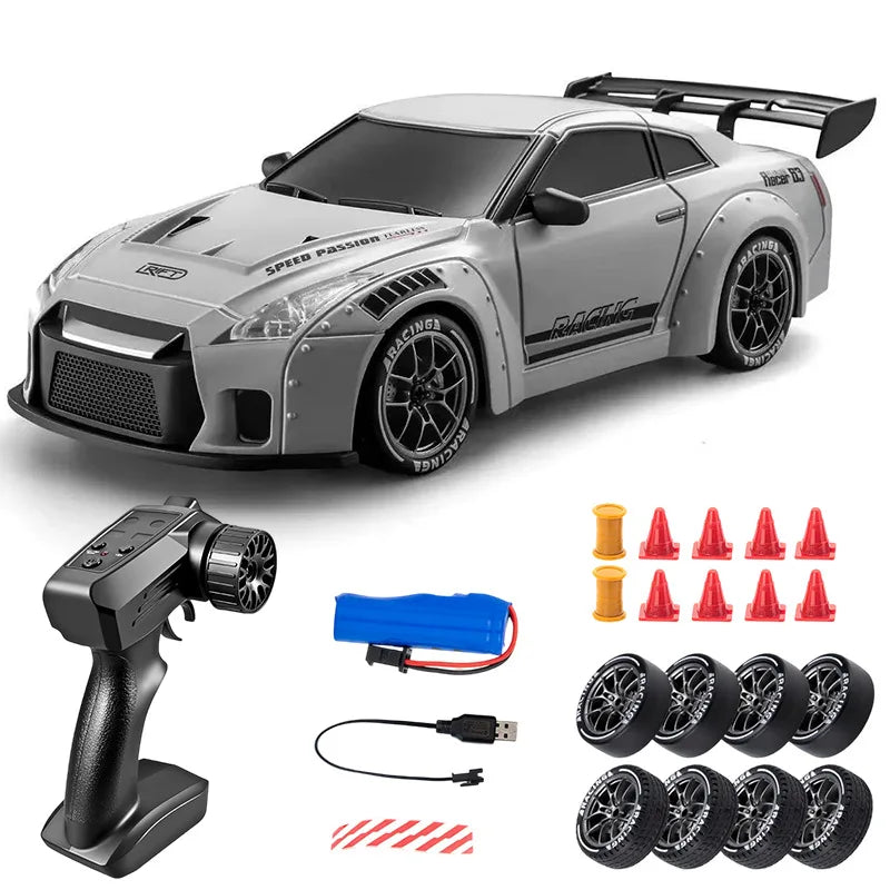 1: 24 Speed Four-wheel Drive RC Drift Remote Control Car 2.4G Remote Control Racing Car Children Electric Toy Christmas Gift