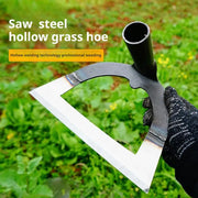 14-26CM Professional Weeding Hoe Handheld Hollow Hoe Thickened Manganese Steel Agricultural Weeding Hoe Planting Vegetable Garde