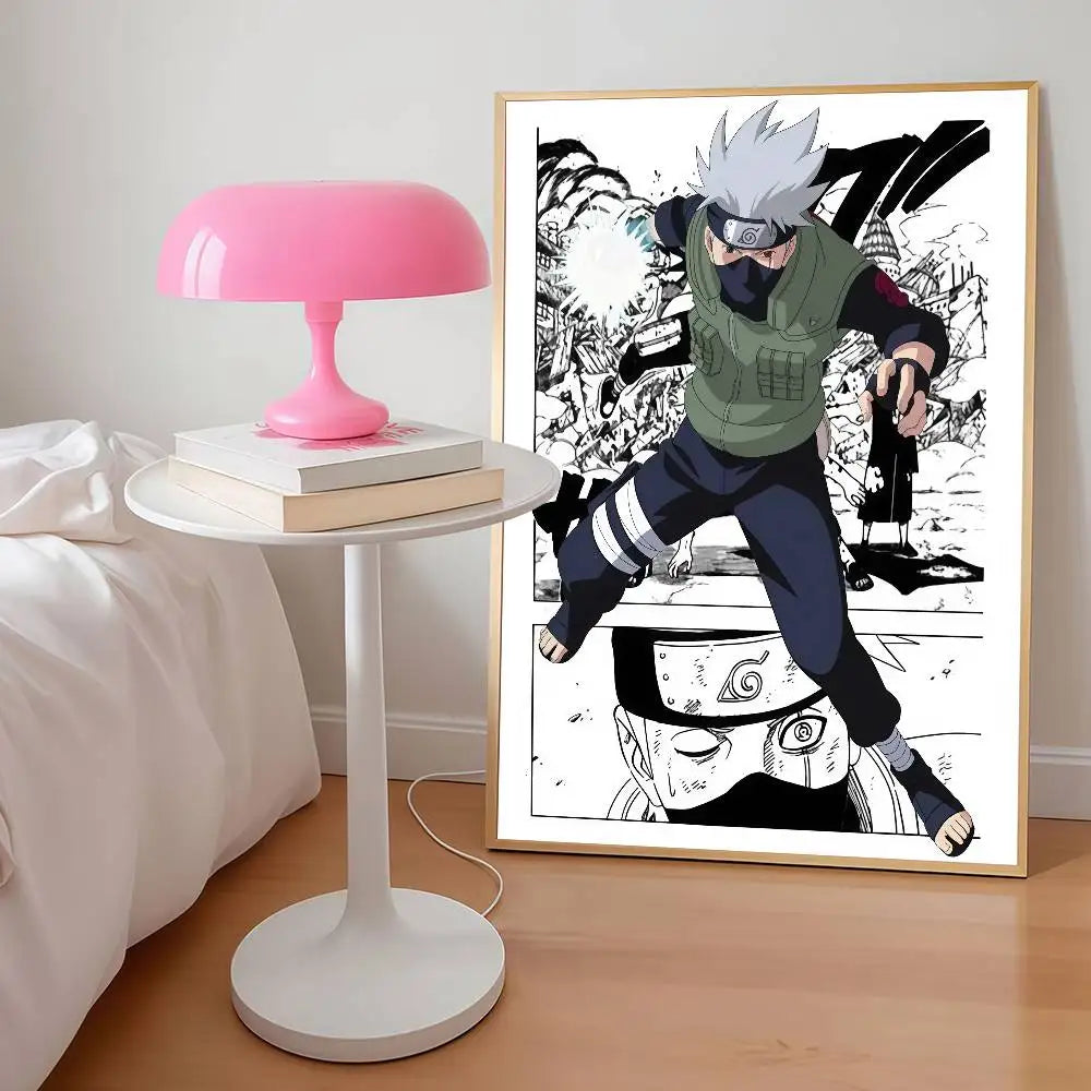 N-NARUTO cool Anime Posters Dormitory Decorations Bedroom And Living Room Wall Murals Souvenirs