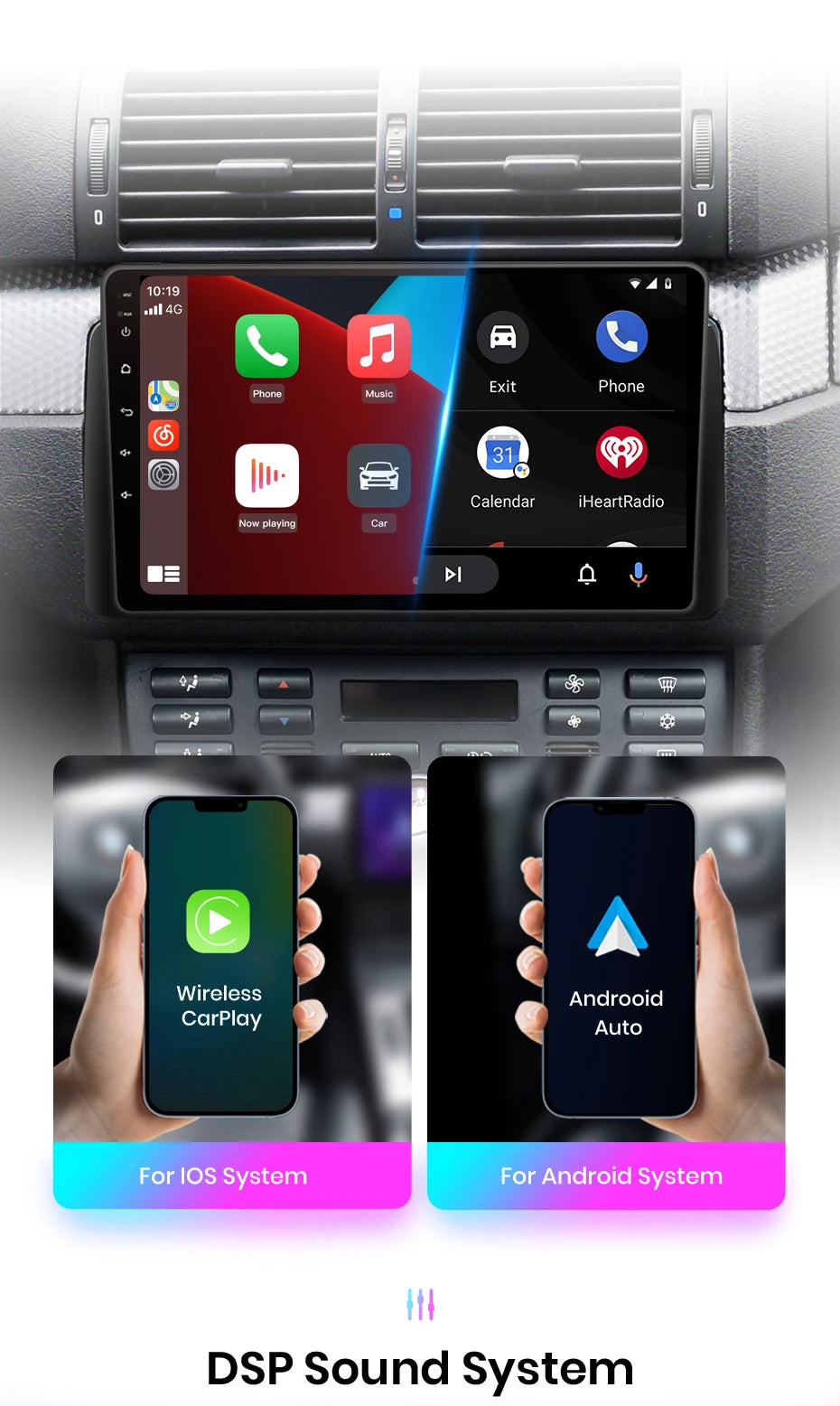 Junsun V1 AI Voice Wireless CarPlay Android Auto Radio for SKODA Octavia 2 A5 2008-2013 4G Car Multimedia GPS 2din autoradio