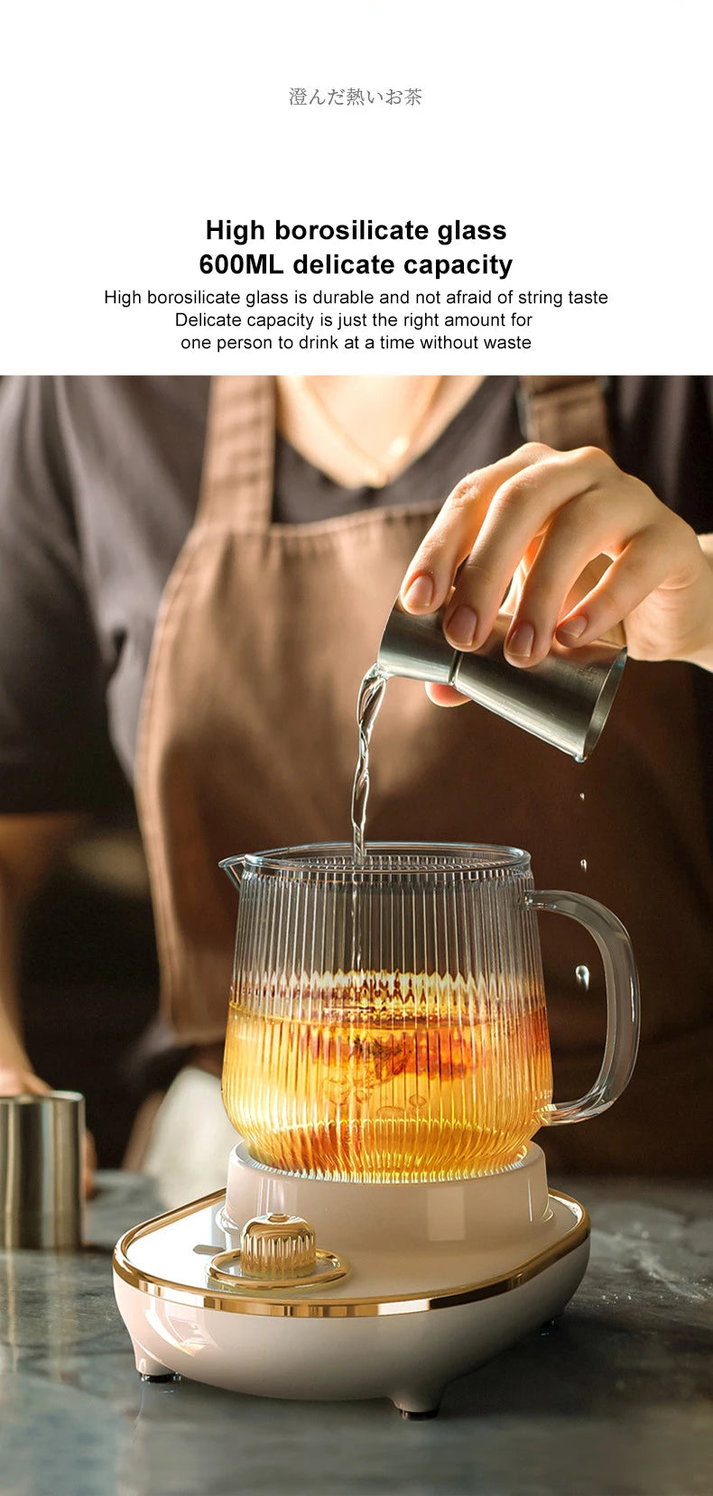 600ml Multifunctional Mini Health Pot Electric Stew Cup Tea Maker Heating Cup Fully  Bird Nest Stew Cup Home Office Gift