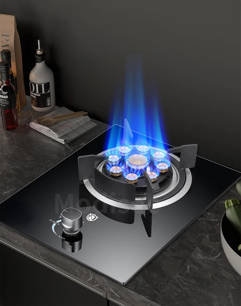 Gas Stove Single Stove Household Liquefied Gas Embedded  Gas Stove Natural Gas Fierce Fire Single Stove Stoves Table Kitchen Hob