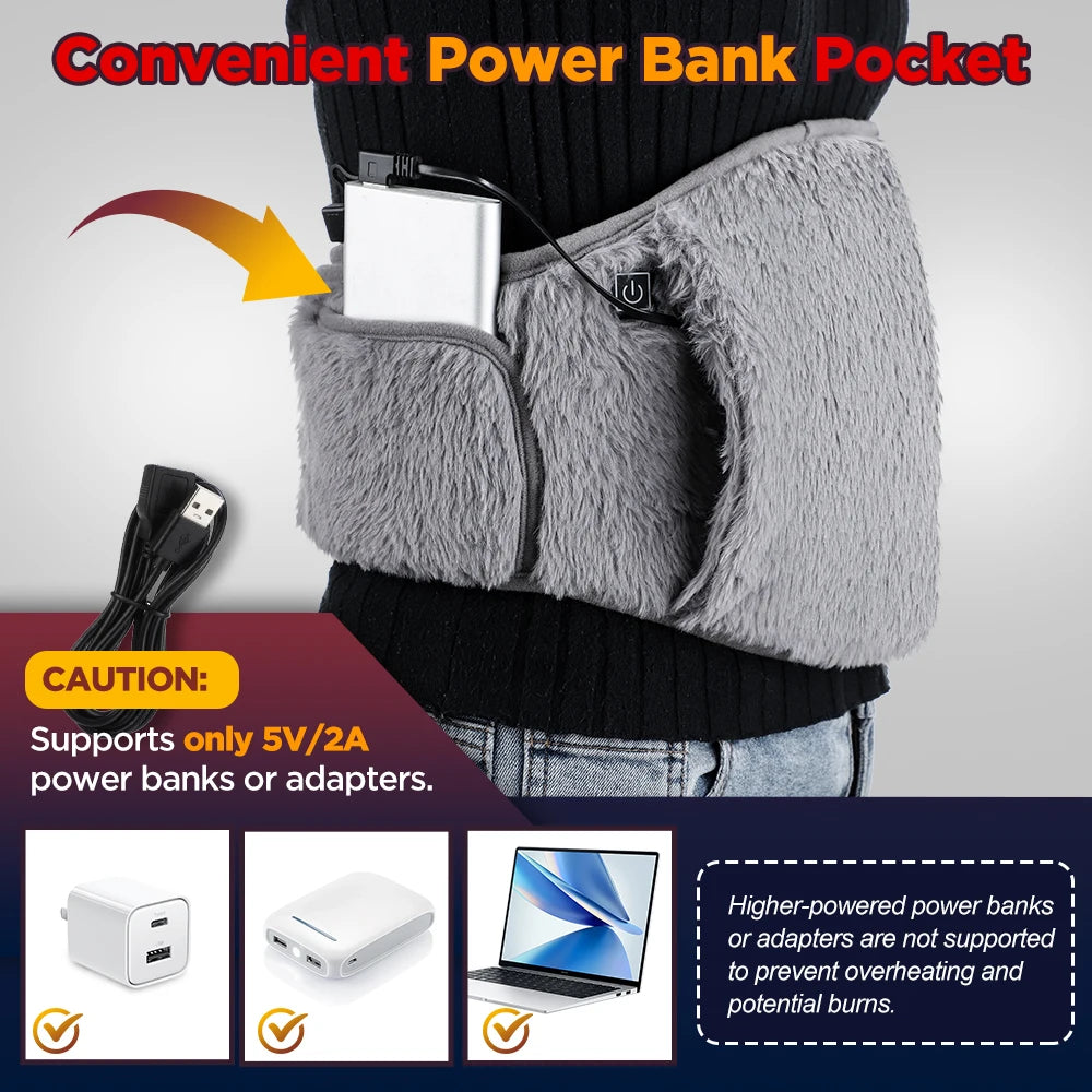 Electric Heating Pad Multifunctional Physiotherapy Heating Blanket Cushion 10 Levels Temperature Timing Body Back Warmer Winter
