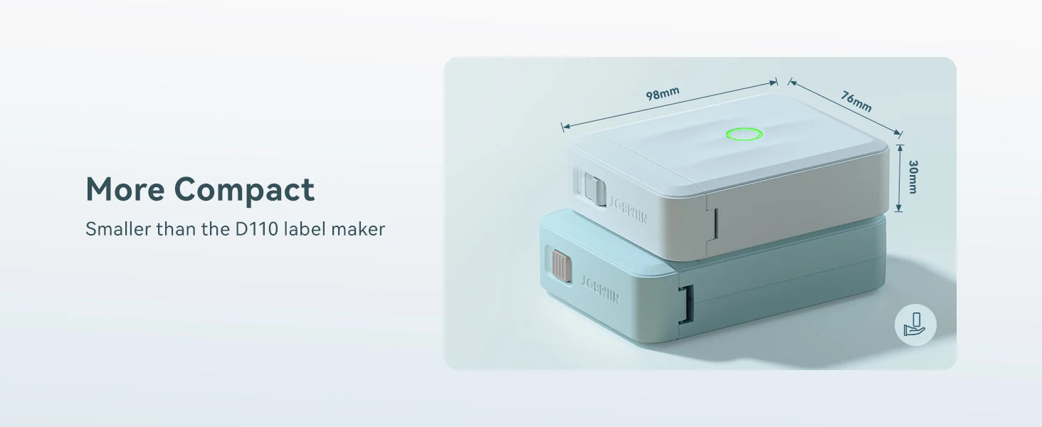 Niimbot D110M Label Thermal Self-Adhesived Printer Wireless Bluetooth Mini Portable Printer D110 Updated Version Sticker Maker