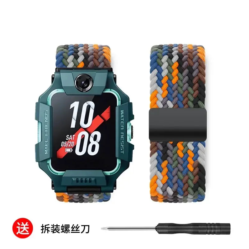 Braided Loop For Children Kid Smart Watch Magnetic Elastic Wristband for Imoo Xiaotiancai Watch Phone D2 Wristband Replacement