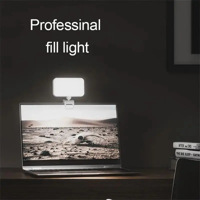 Pocket LED Selfie Light For IPhone IPad Mobile Phone Laptop Clip Flash Fill Video Photo Ringlight Photography Lamp