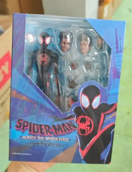 Anime Spider-man Shf Figuarts Miles Morales Gwen Action Figures Gwen Spider Woman Figurine Spiderman Figure Pvc Model Doll Toys