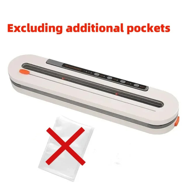 New Automatic 30cm Vacuum packaging machine Food Vacuum sealer for Dry wet soft powder Household food Storage Sealing machine