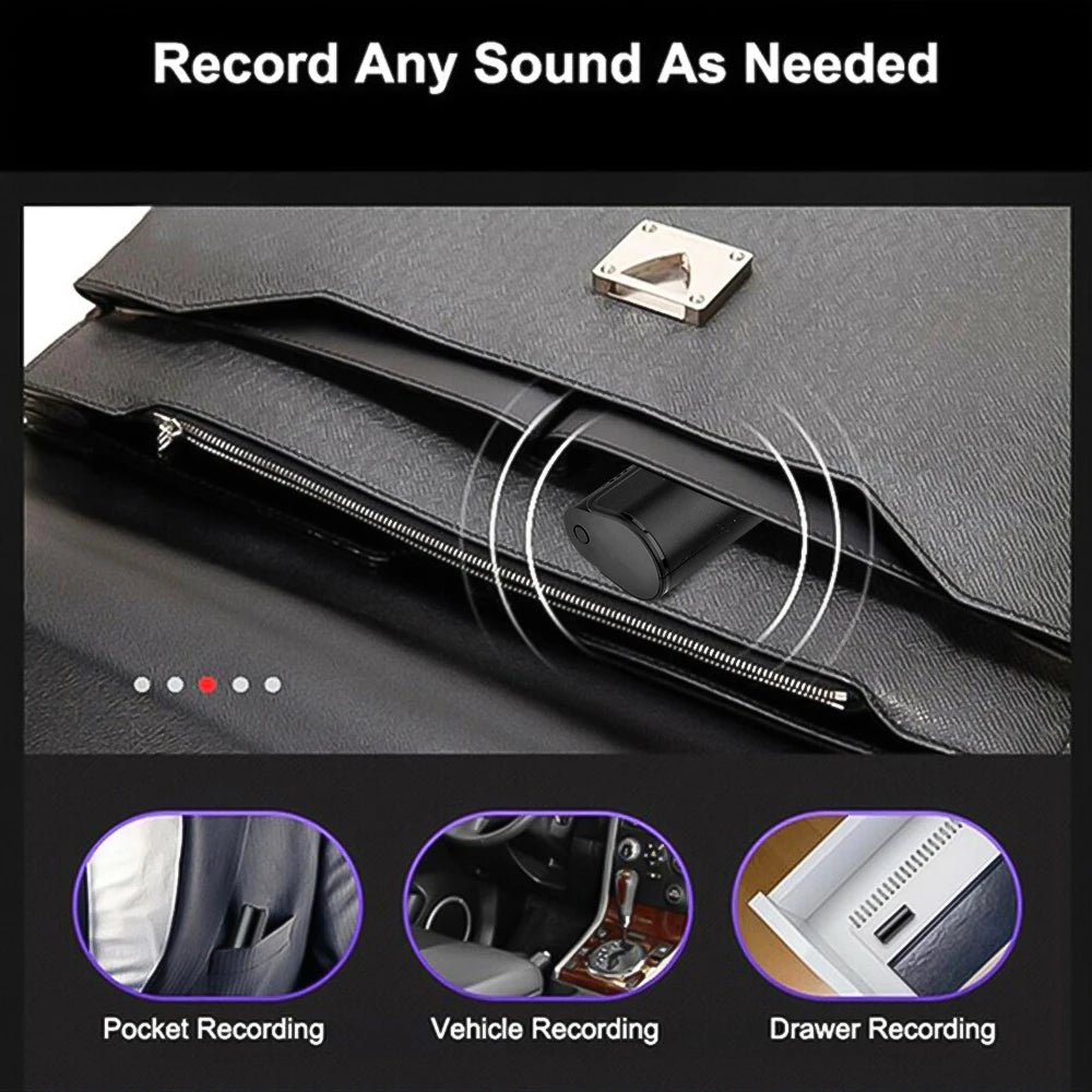 Professional Digital Voice Recorder Long Time Recording USBPen Noise Reduction Voice Activated Digital Audio Recorder MP3 Player