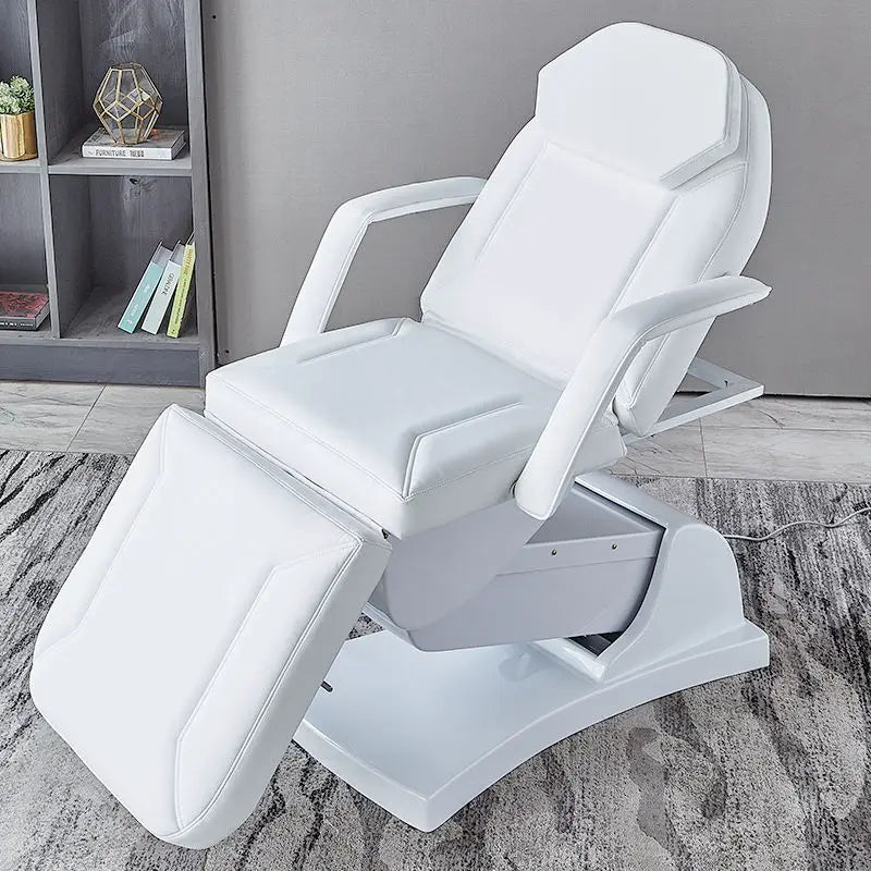 Electric Height Adjustable Massage Table Metal Frame Synthetic Leather Spa Treatment Bed For Beauty Salon Tattoo Studio