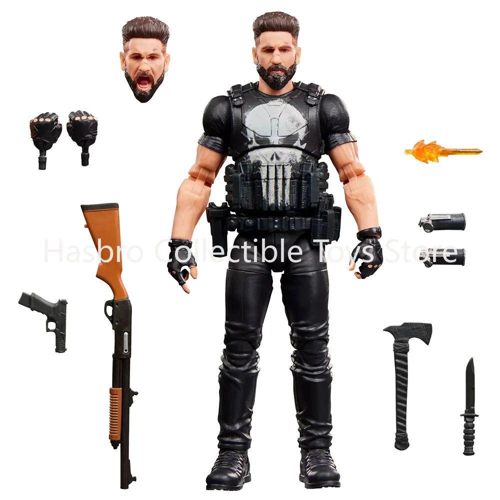 In Stock Marvel Legends Series Punisher (The Punisher) Action Figure Model Toy Hobby Gift