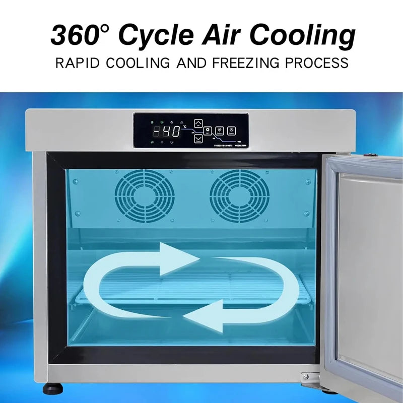 Efficient Fresh Meat Freezer Small Quick Freezer Low-Temperature Seafood Freezing Equipment