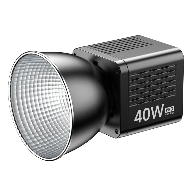 Ulanzi L023 40W Pro Video Light 3400mAh 2500-6500K Bi-color Photograph COB Led Video Light CRI 95+ for Outdoor Livestream