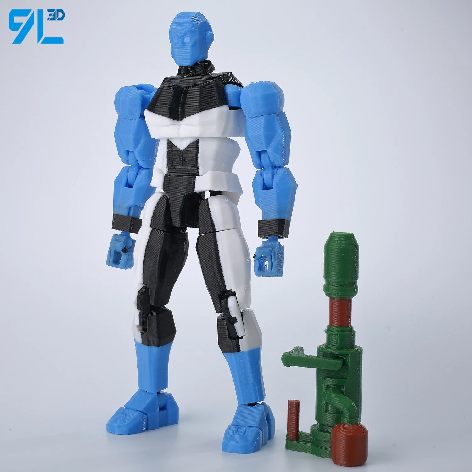 9L3D Printed Deadpool Wolverine Batman Spider-Man Venom Action Figures Dummy13 Lucky13 T13  Anime Model Toys Collectors Gifts