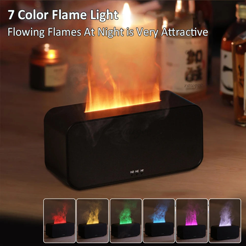 Air Aroma Humidifier Diffuser Essential Oils Humidifiers with LED Light