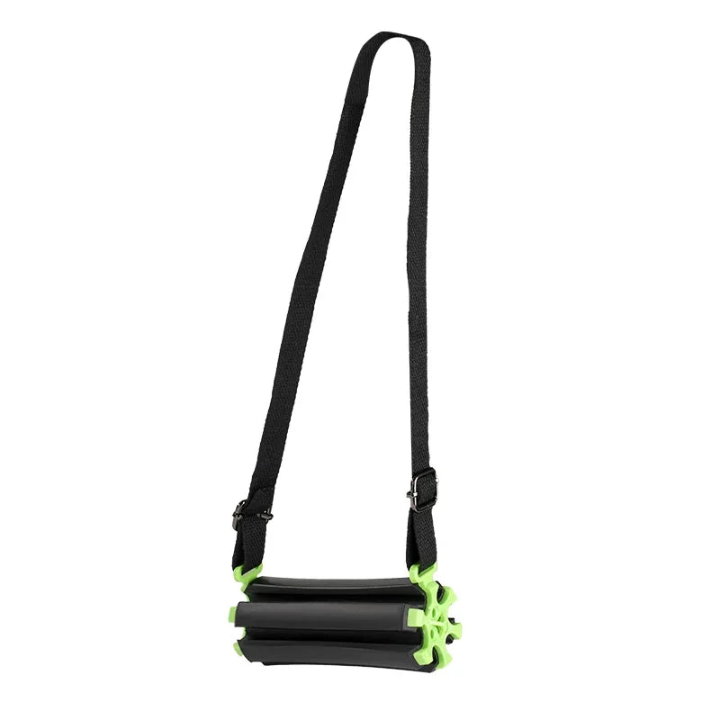 New Portable Golf Club Carrier 6-Club Retainer Clips with Adjustable Strap Lightweight Golf Club Holder for Outdoor Sports