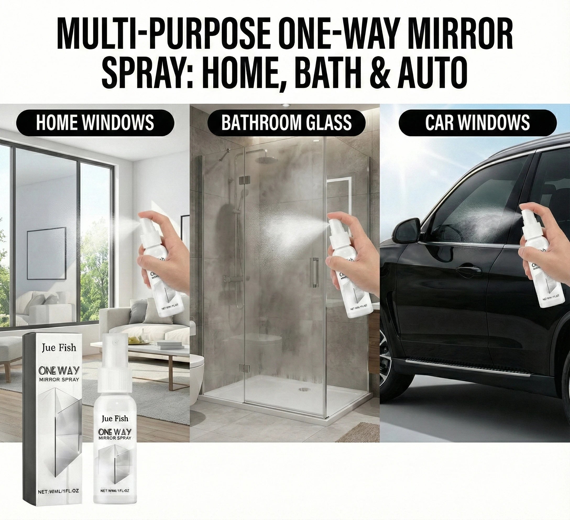 2026 New Light Reflection Spray Anti-Peeping Anti-Theft Privacy Protection for Car & Home