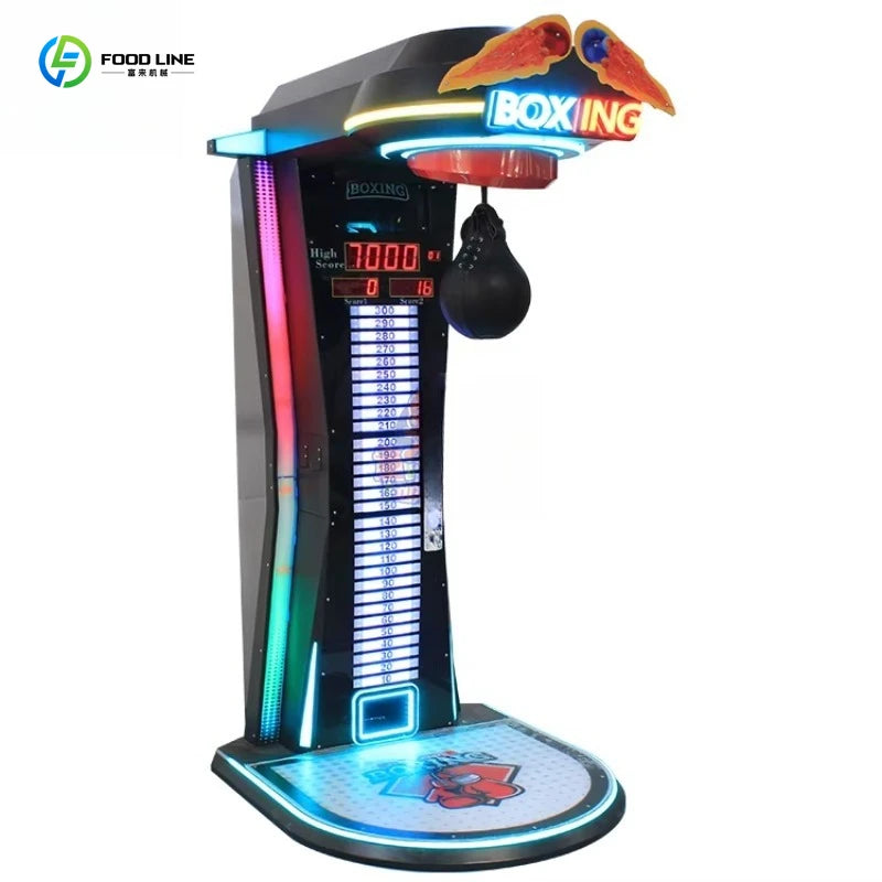 Customized Boxing Arcade Machine Electronic Boxing Device Sports Workouts Amazing Profit Production