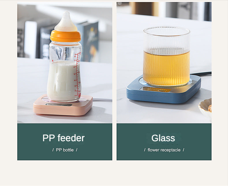 Electric Mug Warmer Milk Tea Water Heating Pad Cup Heater Warming Mat Constant  Thermostatic Coaster Low Power Home Office Gift