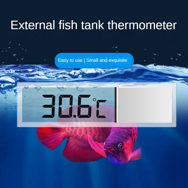 Keep your aquarium just right with this electronic LCD digital thermometer—easy to read and ultra-accurate!