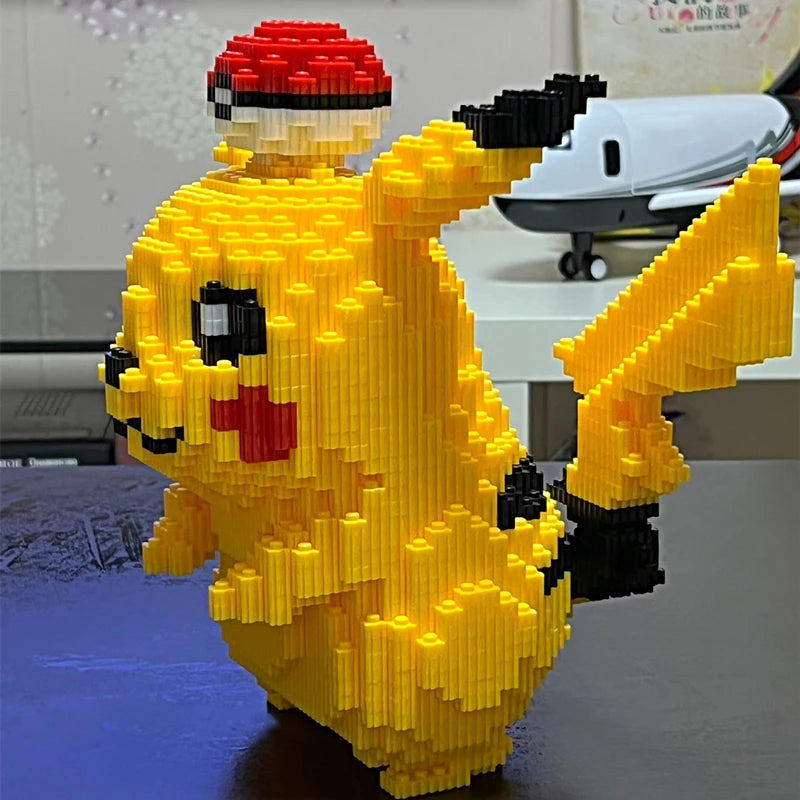 new 5210pcs Anime Diamond Micro Building Blocks Games Model  Mini Bricks Figure Difficult Decompression children Toys Gift
