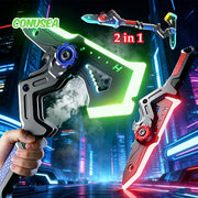 2026 AXE Lightsaber Toy 2 in 1 Sword Toys Lightstick Cosplay Role-Play outdoor Games for adult Children boys Children's Day Gift