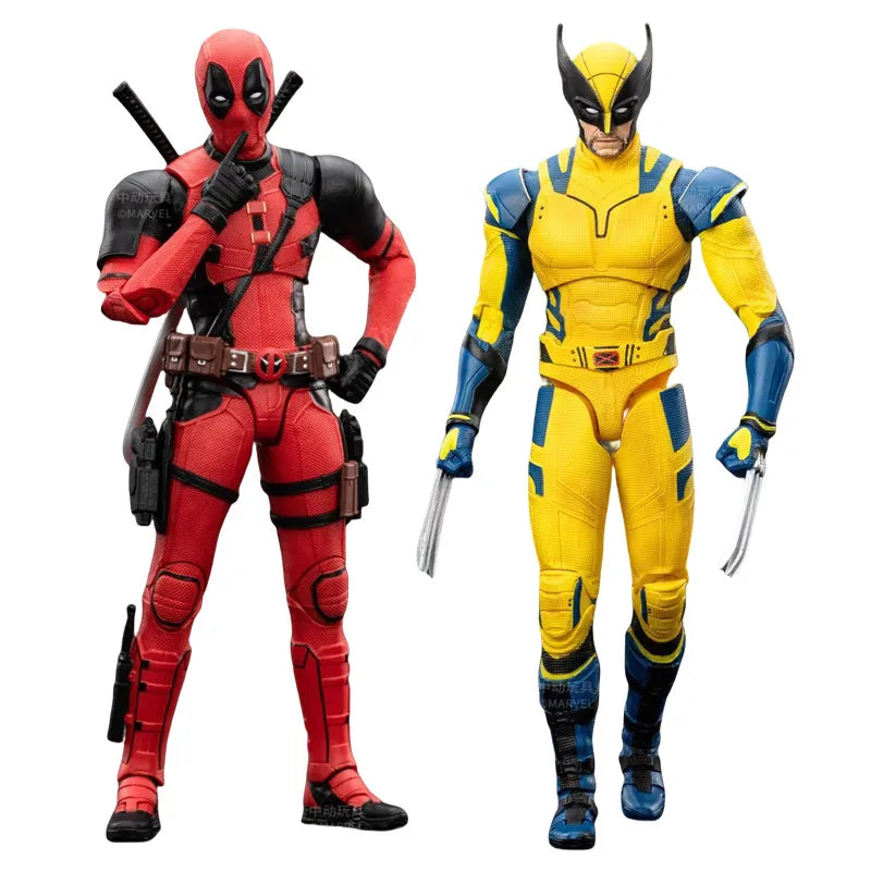 ZD Toys film 1:10 Deadpool & Wolverine Action figures Deadpool Boxed Wolverine Collection Adult Action Figures Kids Toy